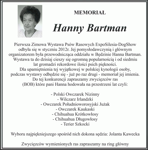 memorial HB 2019